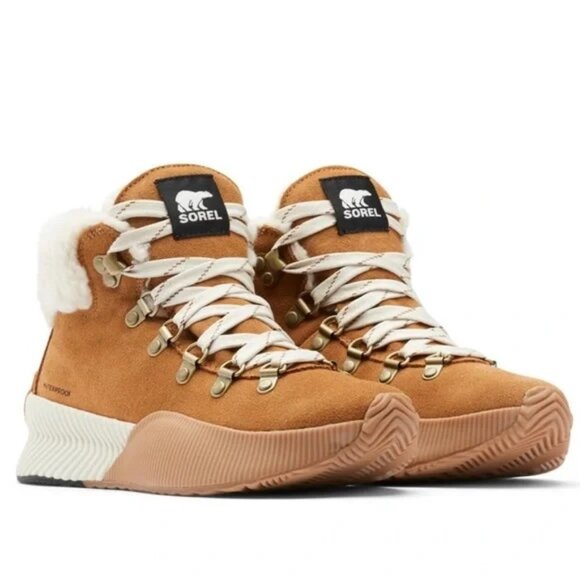 Sorel Shoes - NEW Sorel Women's Out N About III Conquest Waterproof Boots Camel Brown 8.5